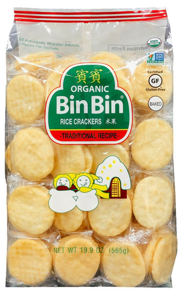 Rice Crackers Organic 19.9oz